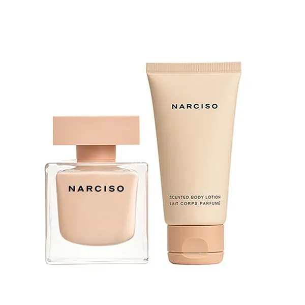 Set Nước Hoa Nữ Narciso Poudrée Eau De Parfum Spring (EDP 50ml + Body Lotion 50ml)