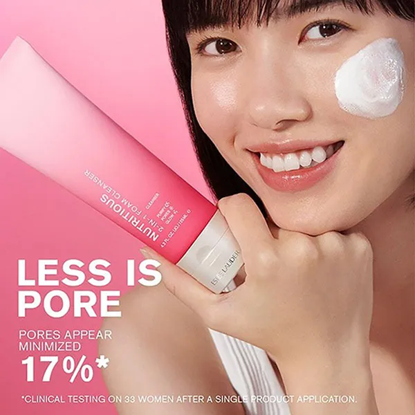Set Sữa Rửa Mặt Estée Lauder Nutritious 2-in-1 Foam Cleanser 2 x 125ml (Batch Code: L73)