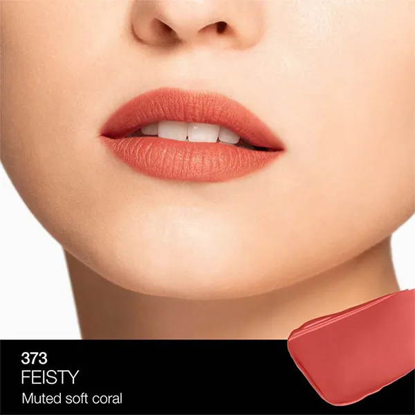 Son Kem Nars Air Matte Lip Color 373 Feisty Màu Cam Hồng Đào San Hô