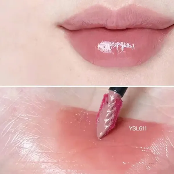 Son Yves Saint Laurent YSL The Inks Vinyl Cream Lip 611 Mauve Provocation Màu Tím Nude