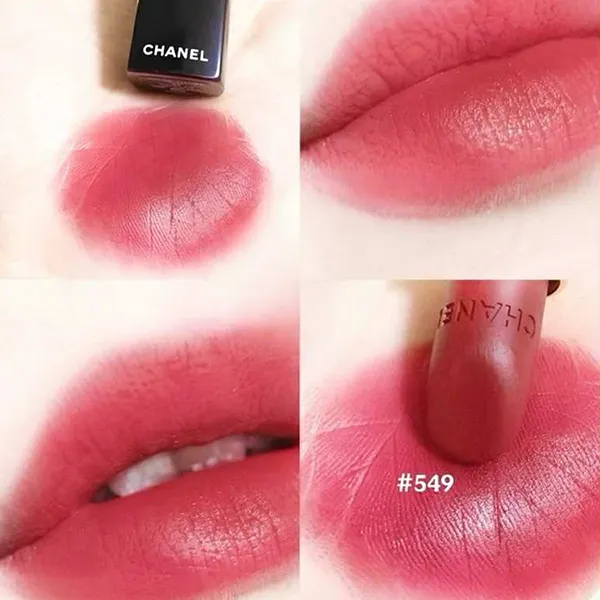 Son Chanel Rouge Allure Velvet Luminous Matte Lip Colour 549 Rouge Vie Màu Đỏ Đất