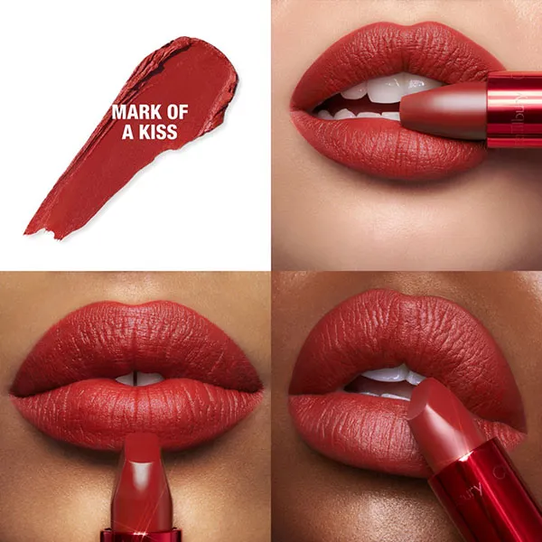 Son Charlotte Tilbury Matte Revolution Mark Of A Kiss Màu Đỏ