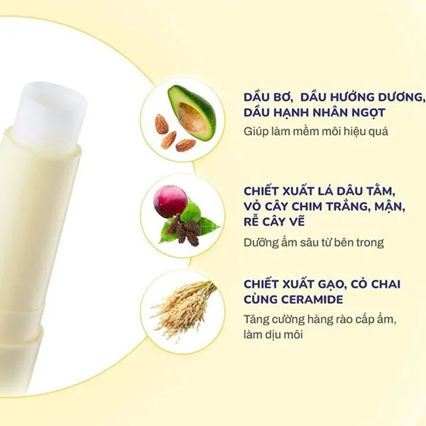 Son Dưỡng Mềm Môi Cho Bé Gái Goongbe Kids Color Lip Balm Pink Màu Hồng Nhạt (Từ 36M+)