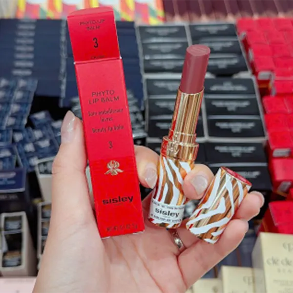 Son Dưỡng Sisley Paris Phyto-Lip Balm 3 Crush Màu Hồng Nâu
