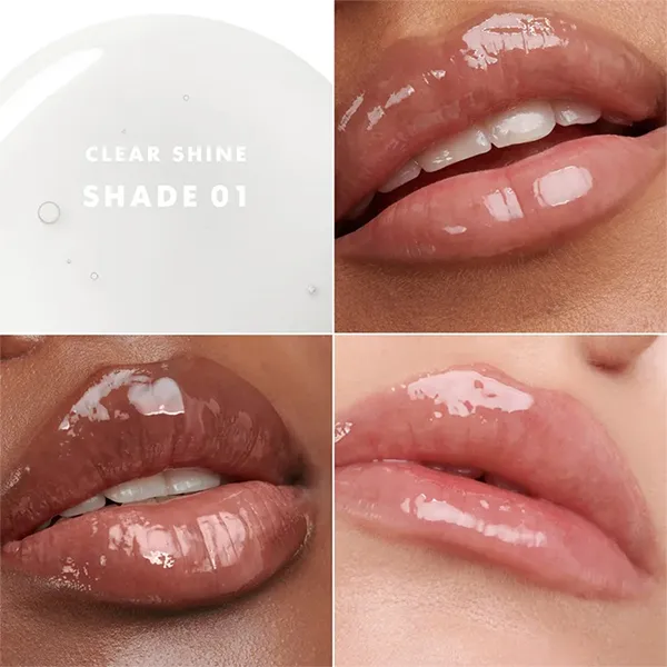 Son Bóng Giorgio Armani Prisma Glass Lip Gloss 01 Clear Shine Màu Trong Suốt