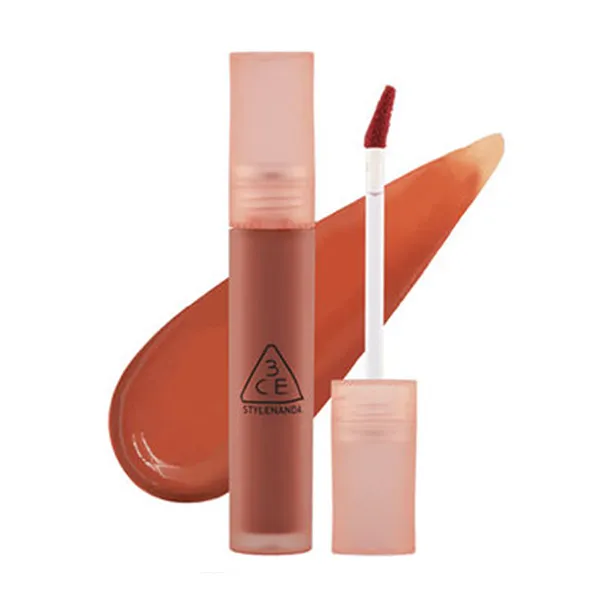 Son Kem 3CE Blur Water Tint Màu Bake Beige Cam Cháy