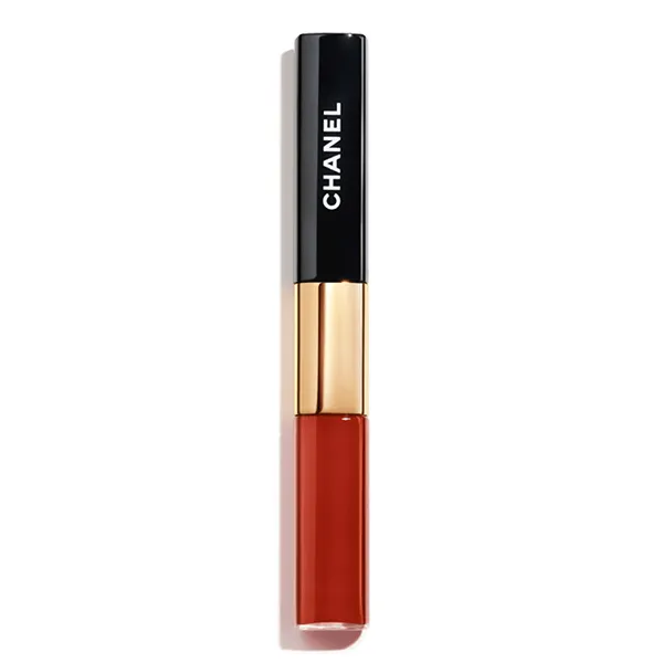 Son Kem Chanel Le Rouge Duo Ultra Tenue 176 Burning Red Màu Cam Gạch