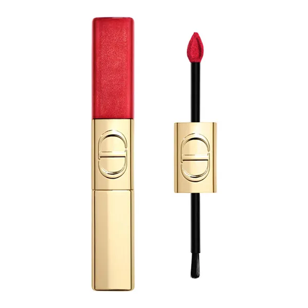 Son Kem Dior Rouge Dior Sequin Liquid Duo - Limited Edition 999 Spectacular Màu Đỏ Thuần