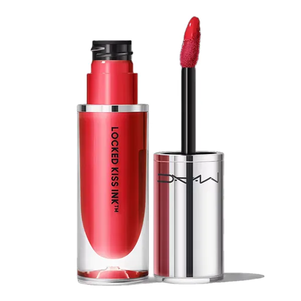 Son Kem MAC Locked Kiss Ink 24HR Lipcolour 88 Ruby True Màu Đỏ Lạnh