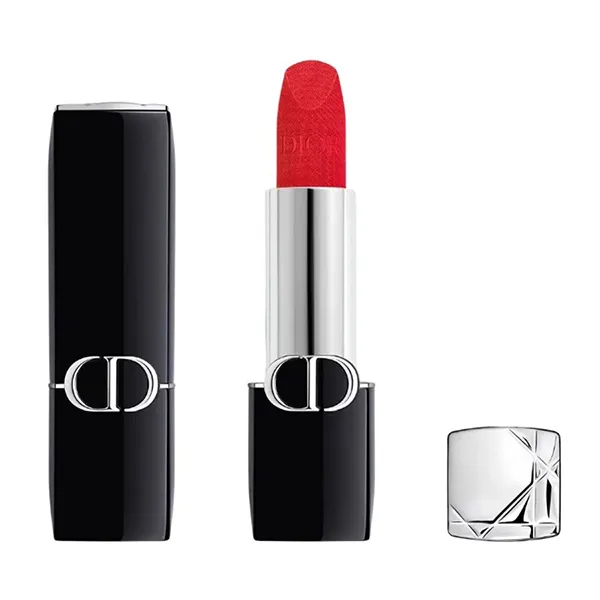 Son Lì Dior Rouge Dior Couture Lipstick Velvet Finish 760 Favorite Màu Đỏ Hồng