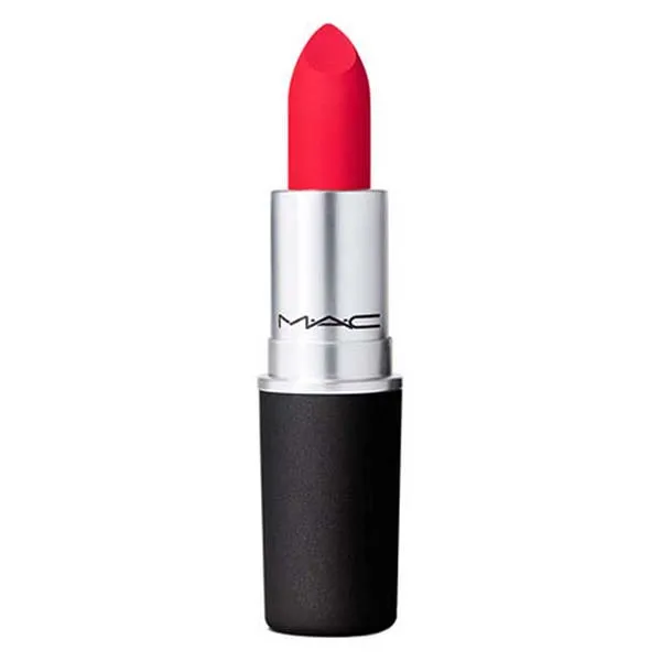 Son Lì MAC Powder Kiss Lipstick Màu 315 Lasting Passion Màu Đỏ Hồng