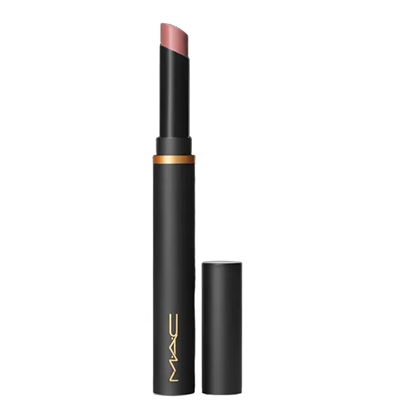 Son Lì Mac Powder Kiss Velvet Blur Slim Stick 892 Over The Taupe Màu Nâu Tây