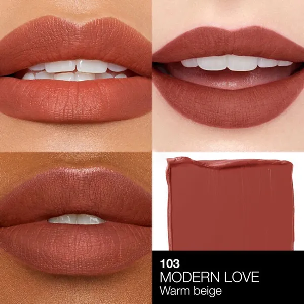 Son Lì Nars Powermatte Lipstick 103 Modern Love Màu Hồng Cam Đất
