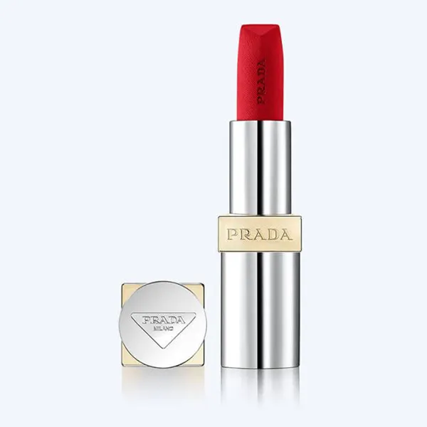 Son Prada Monochrome Hyper Matte R26 Lava Màu Đỏ Đậm