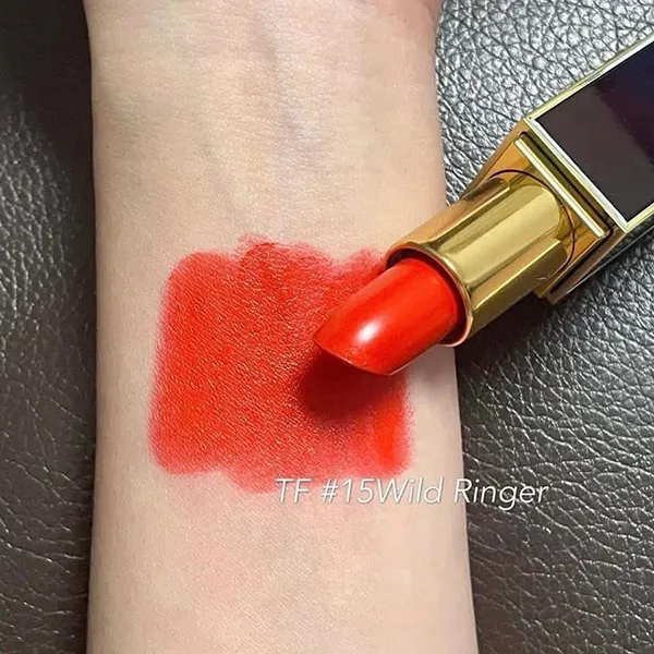Son Tom Ford Lip Color Matte 15 Wild Ginger Màu Đỏ Cam