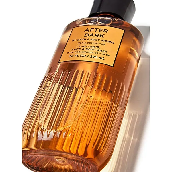Sữa Tắm Gội Và Rửa Mặt Cho Nam Bath & Body Works 3in1 After Dark 295ml