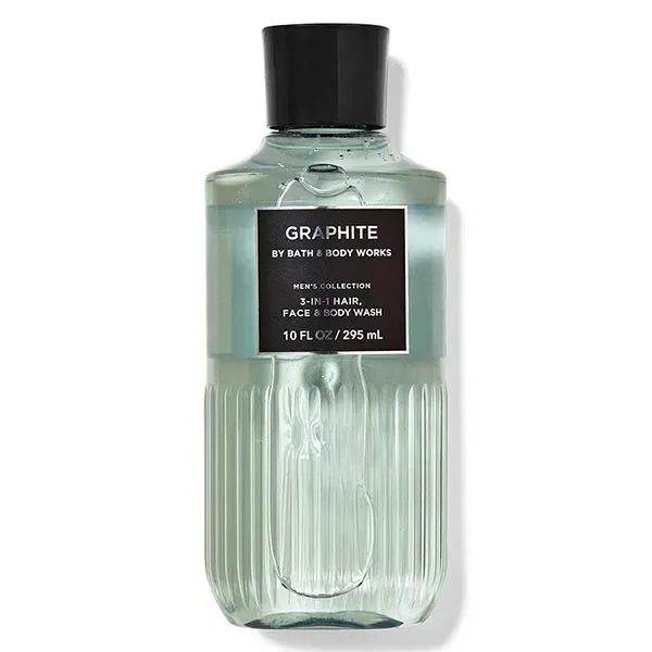 Sữa Tắm Gội Và Rửa Mặt Cho Nam Bath & Body Works 3in1 Graphite 295ml