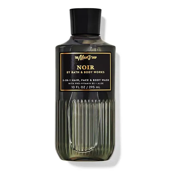 Sữa Tắm Gội Và Rửa Mặt Cho Nam Bath & Body Works 3in1 Noir 295ml