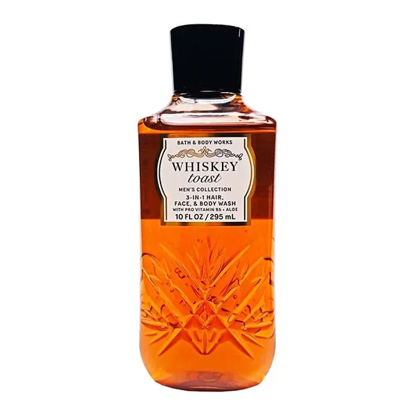 Sữa Tắm Gội Và Rửa Mặt Cho Nam Bath & Body Works 3in1 Whiskey Toast 295ml