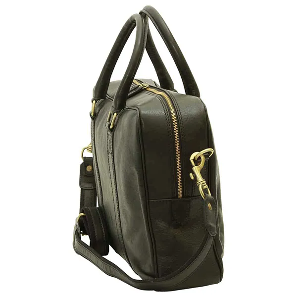 Túi Đựng Laptop Nam Old Angler Calfskin 030191NE Màu Đen