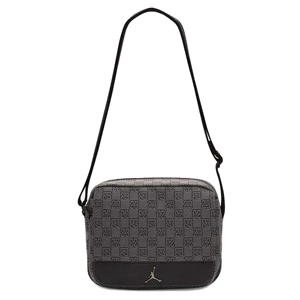 Túi Đeo Chéo Nam Nike Jordan Monogram Mini Messenger Bag (MA0760-G9Q) Màu Đen Xám