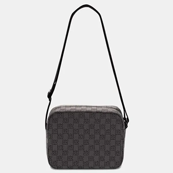 Túi Đeo Chéo Nam Nike Jordan Monogram Mini Messenger Bag (MA0760-G9Q) Màu Đen Xám