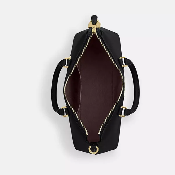 Túi Đeo Chéo Nữ Coach Georgia Satchel Bag CR156 Màu Đen