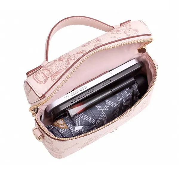 Túi Đeo Chéo Nữ Guoo Bear Bag GU1170-3900 Màu Hồng Nhạt