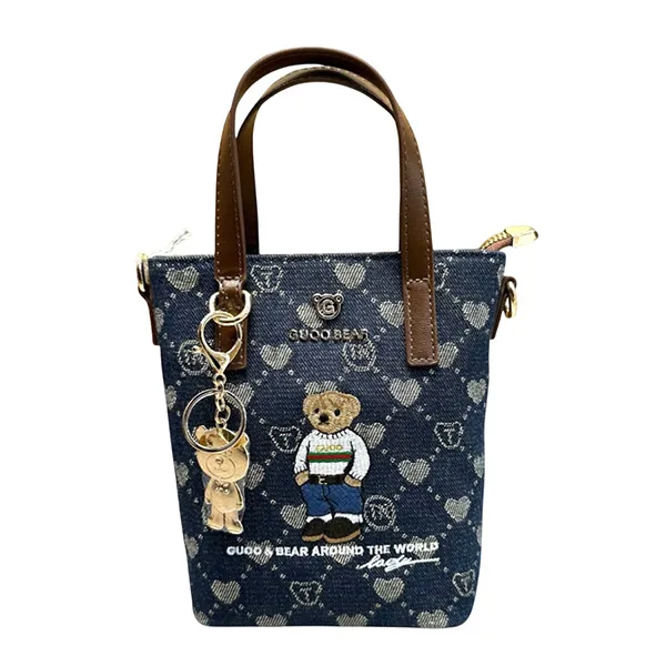 Túi Đeo Chéo Nữ Guoo Bear Bag GU1241-28220 Màu Xanh Navy