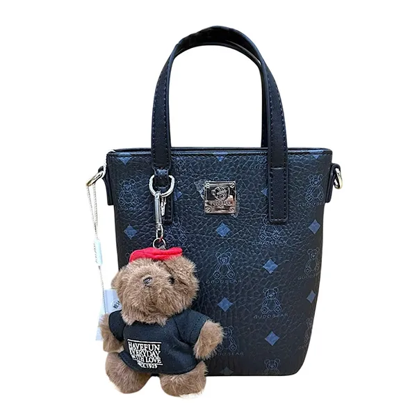 Túi Đeo Chéo Nữ Guoo Bear Bag GU1241 - GU1239 Màu Đen