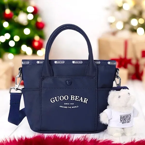 Túi Đeo Chéo Nữ Guoo Bear GU1001-30150 Màu Xanh Navy