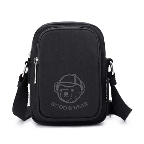 Túi Đeo Chéo Nữ Guoo Bear GU1110-20010 Màu Đen