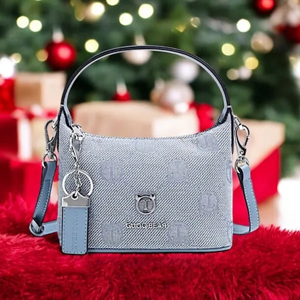Túi Đeo Chéo Nữ Guoo Bear GU1133-17910 Màu Xanh Dương