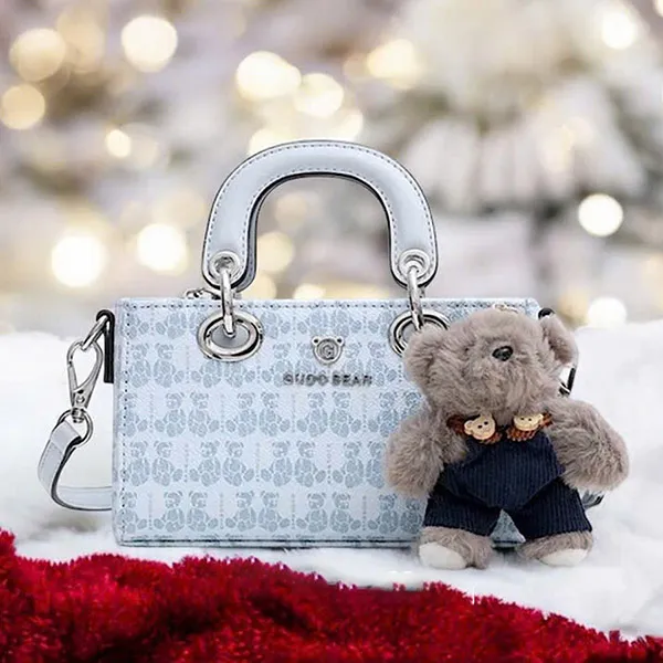 Túi Đeo Chéo Nữ Guoo Bear GU1169-49240 Màu Xanh Dương