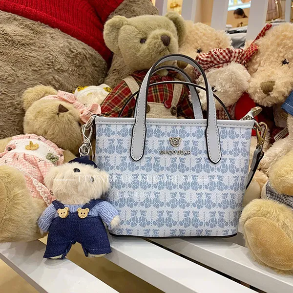 Túi Đeo Chéo Nữ Guoo Bear GU1194-49240 Màu Xanh Nhạt