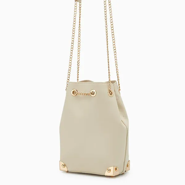 Túi Đeo Chéo Nữ Lyn Ashlyn Crossbody Bag - Ivory L26CBWA009 Màu Kem