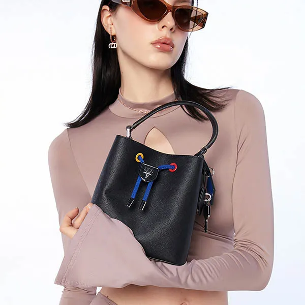 Túi Đeo Chéo Nữ Lyn Bucket Re-Edit Bauhaus Bucket Bag - Black L25FBWA064 Màu Đen