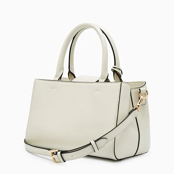 Túi Đeo Chéo Nữ Lyn Matric M Handbag - Off-White LL25FBS001 Màu Trắng