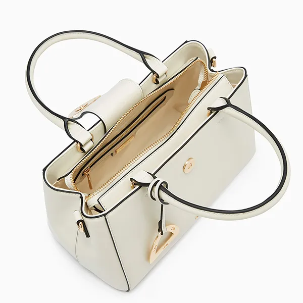 Túi Đeo Chéo Nữ Lyn Matric M Handbag - Off-White LL25FBS001 Màu Trắng