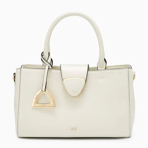 Túi Đeo Chéo Nữ Lyn Matric M Handbag - Off-White LL25FBS001 Màu Trắng