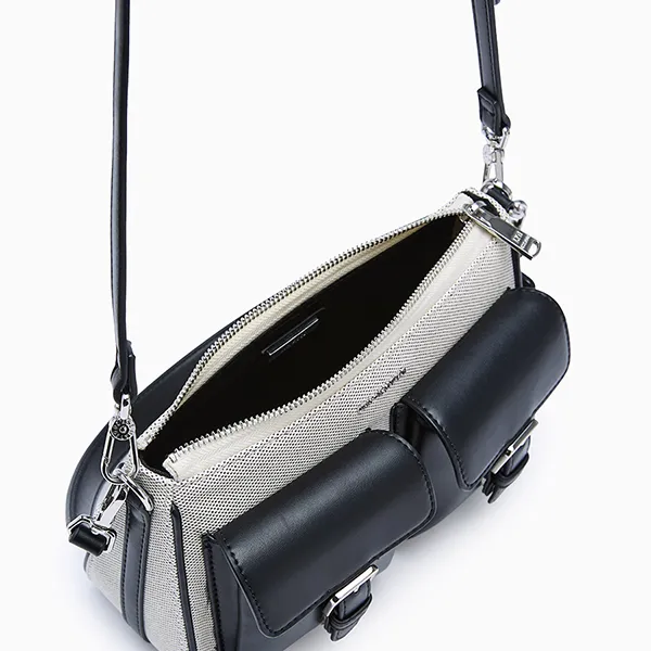 Túi Đeo Chéo Nữ Lyn Mila S Shoulder Bag - Black L25FBWA098 Màu Đen