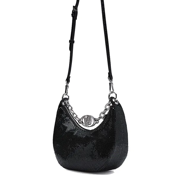 Túi Đeo Chéo Nữ Lyn Nikitah Wallet - Black LL25FBM609 Màu Đen