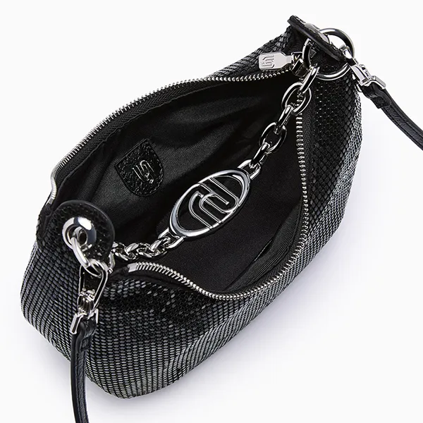 Túi Đeo Chéo Nữ Lyn Nikitah Wallet - Black LL25FBM609 Màu Đen