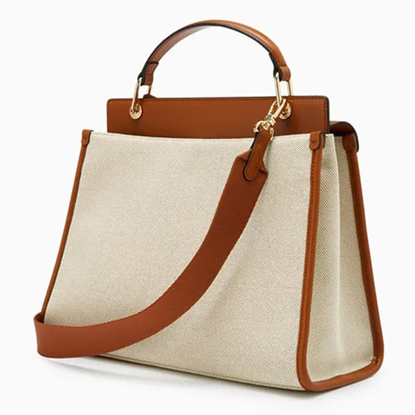 Túi Đeo Chéo Nữ Lyn Re-Edit Anderson Ease Top L Handbag - Tan Màu Nâu Kem