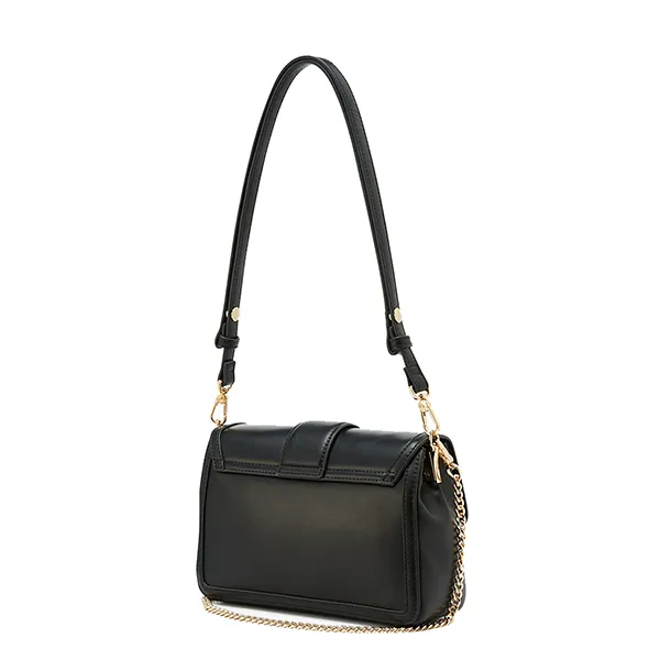 Túi Đeo Chéo Nữ Lyn Riga S Crossbody Bag - Black LL25FBF046 Màu Đen