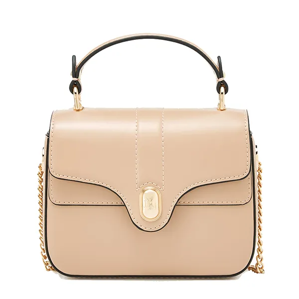 Túi Đeo Chéo Nữ Lyn Rillo Top Handle S Handbag - Light Brown LL25FBF055 Màu Nâu Nhạt
