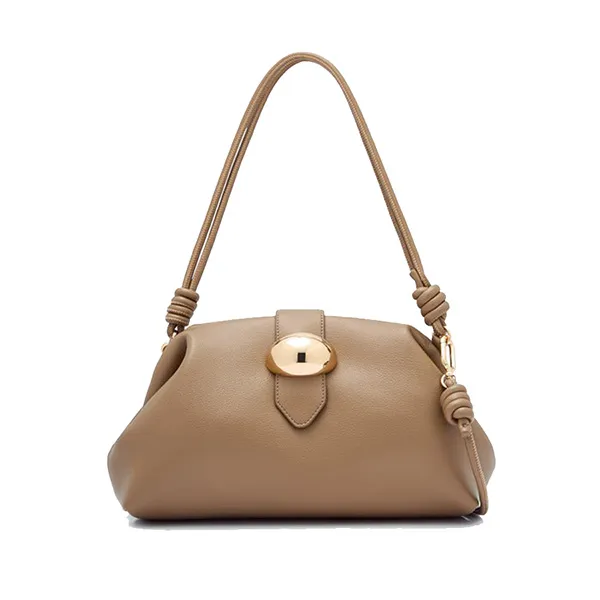 Túi Đeo Chéo Nữ Lyn Pillow Crossbody Bag - Brown L25FBWC008 Màu Nâu