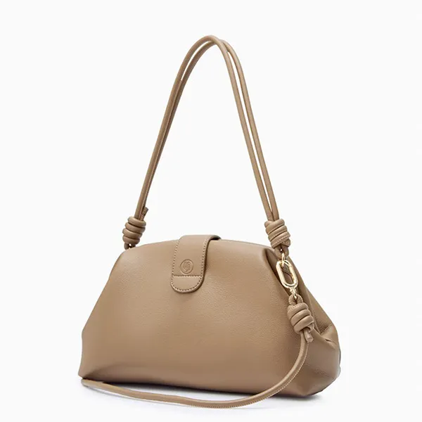 Túi Đeo Chéo Nữ Lyn Pillow Crossbody Bag - Brown L25FBWC008 Màu Nâu