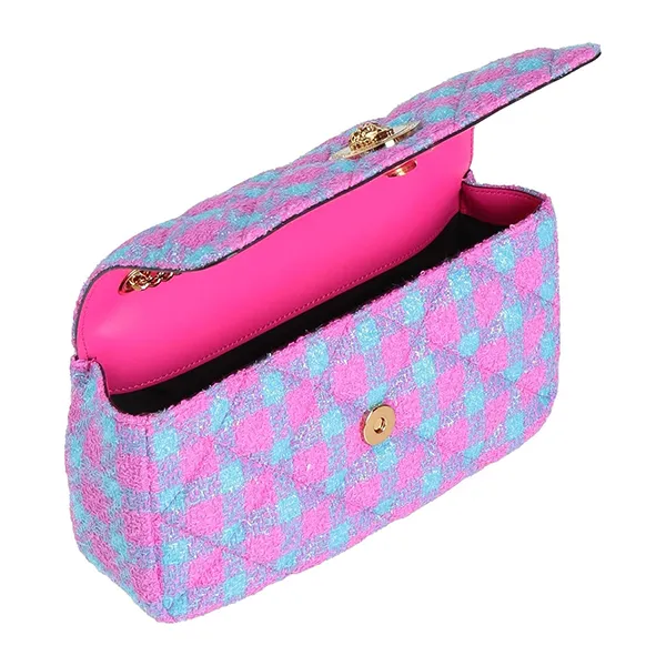Túi Đeo Chéo Nữ Versace Crossbody Bags Màu Hồng Xanh