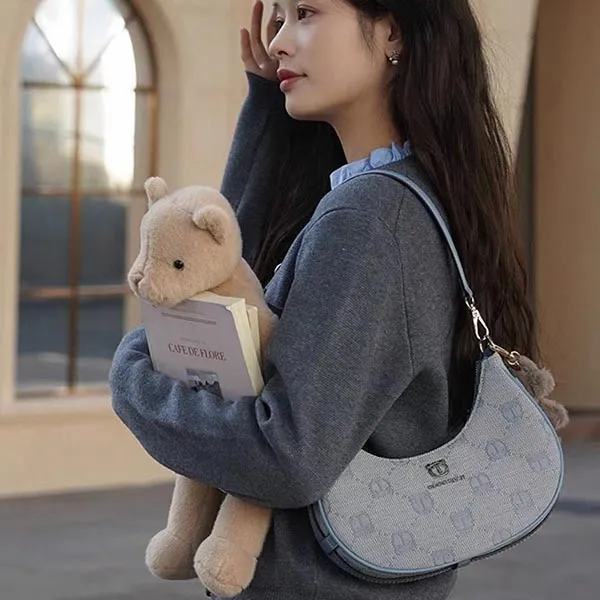 Túi Đeo Vai Nữ Guoo Bear GU1157-37910 Màu Xanh Dương